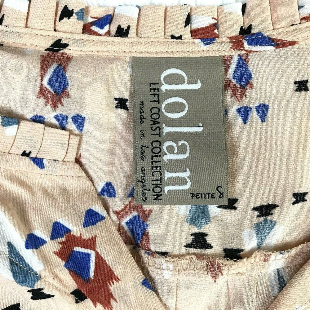 Anthropologie Dolan Left Coast Aztec Dress-Size P8 - Picture 5 of 9